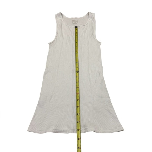 Fruit of the Loom Premium Cotton Mens Round Neck Sleeveless White Tank Top - Picture 7 of 7